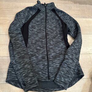 TEK GEAR WOMENS BLACK ATHLETIC JACKET MEDIUM